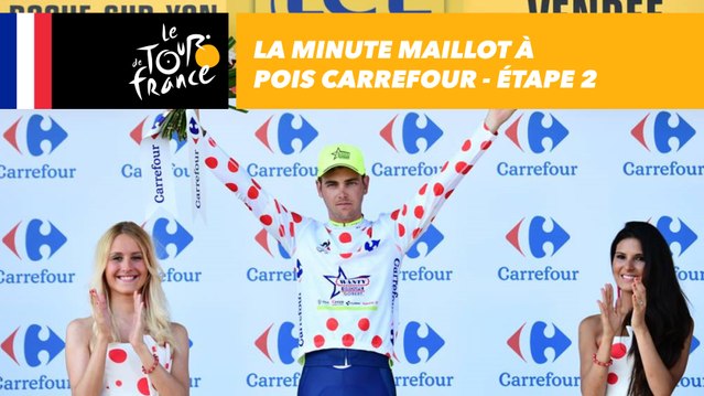 La minute Maillot à pois Carrefour - Étape 2 - Tour de France 2018