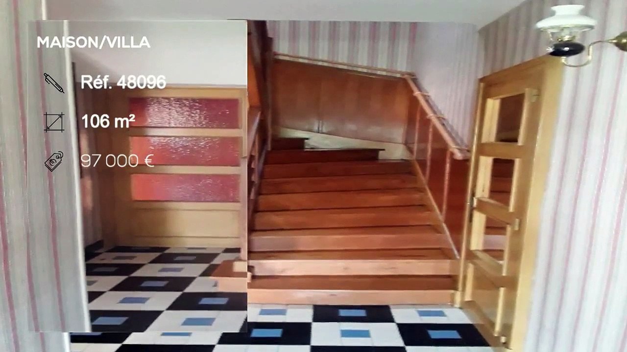 A vendre - Maison/villa - MONTLUCON (03100) - 6 pièces - 106m²