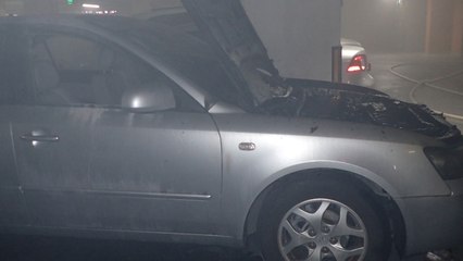 대전 아파트 지하주차장에서 승용차 화재 / YTN