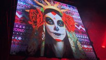 Samedi soir, le Mexicain Mandragora a produit un show d’électro trance très visuel