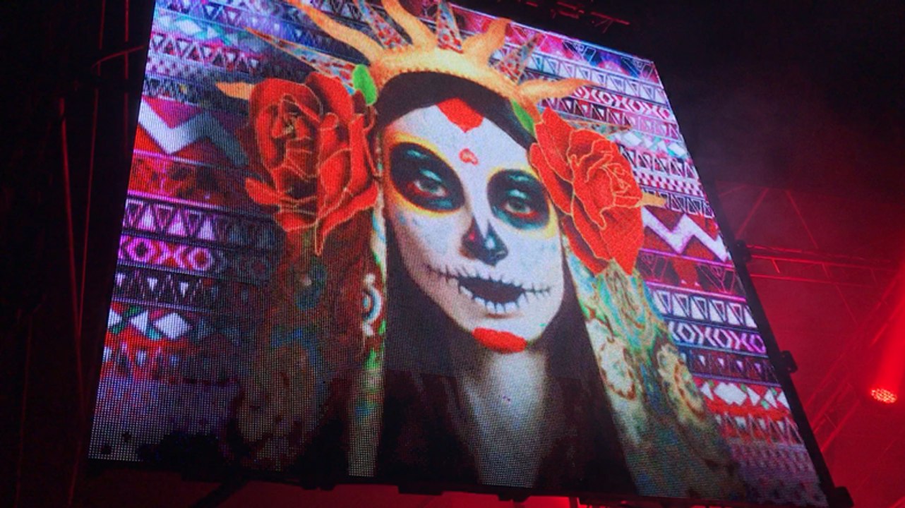 Samedi soir, le Mexicain Mandragora a produit un show d’électro trance très visuel