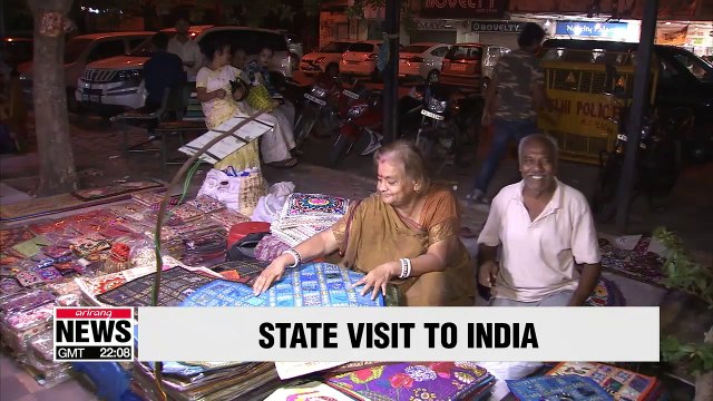 South Korean Pres. Moon kicks off India state visit; economic ties in focus