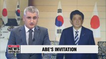 Japanese PM Abe hopes President Moon visits Japan in October