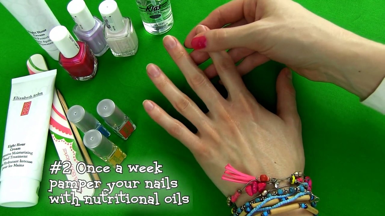 My Nail Care Routine! 16 Tips to Healthy Beautiful Strong Long Nails How To Manicure