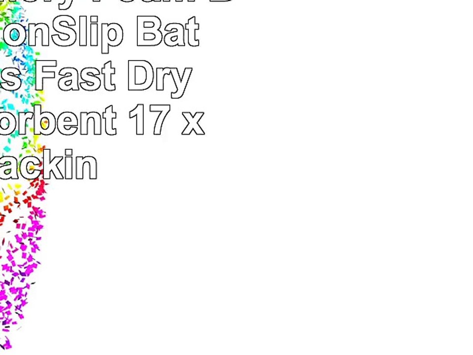 LAGRIA Memory Foam Bath Mats NonSlip Bathrrom Rugs Fast Dry Water Absorbent 17 x 24