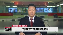 At least 10 killed as train derails in northwest Turkey