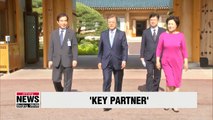 President Moon pushed ahead with his 