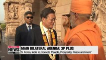 South Korean Pres. Moon kicks off India state visit; economic ties in focus