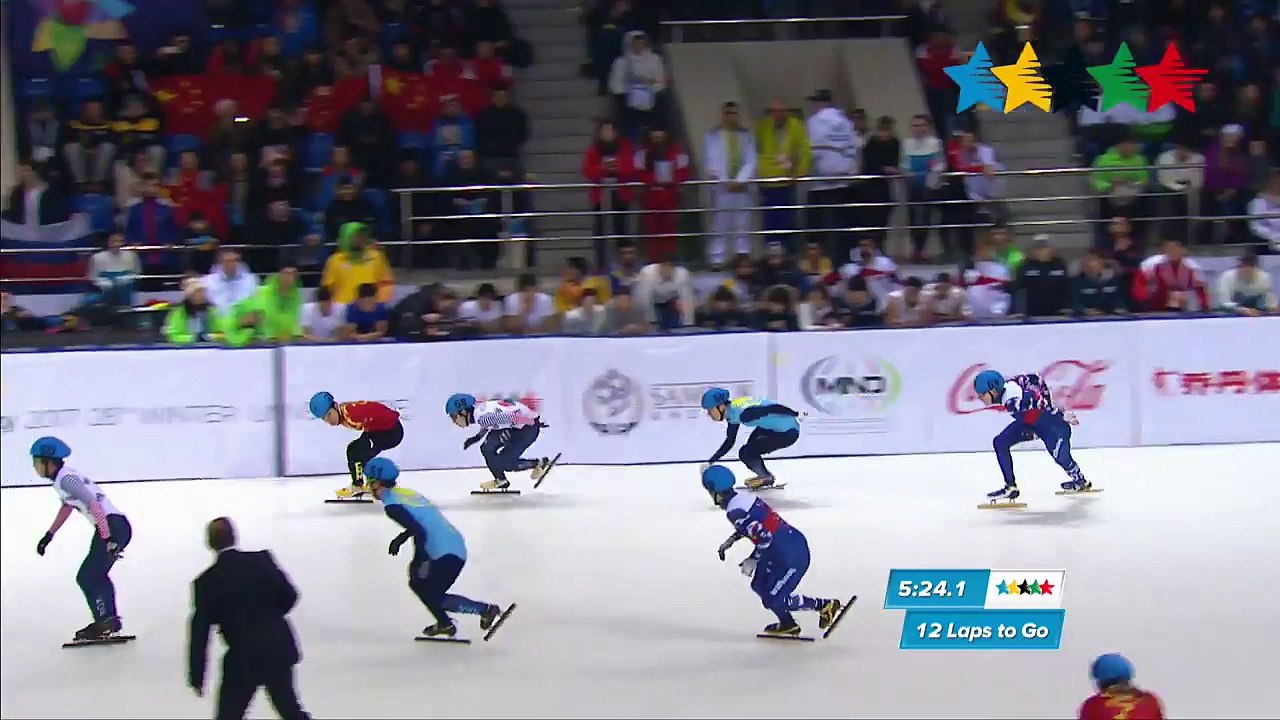 Short track speed skating 5000m Men's relay - 28th Winter Universiade 2017, Almaty, Kazakhstan