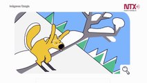 Ardilla voladora lleva el salto de esquí al doodle de Google