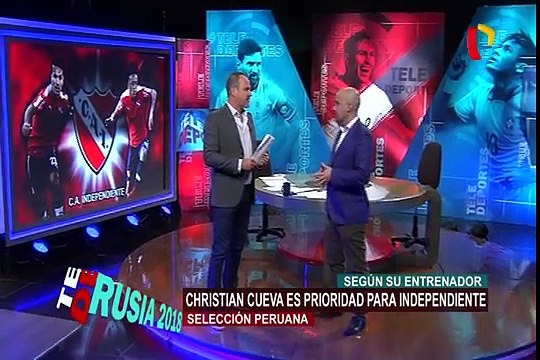 Christian Cueva es prioridad para Independiente de Avellaneda