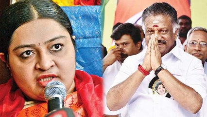 அரசியல் ரீதியாக ஓ.பி.எஸ். தன்னை ஏமாற்றி விட்டதாக ஜெ.தீபா குற்றச்சாட்டு- வீடியோ