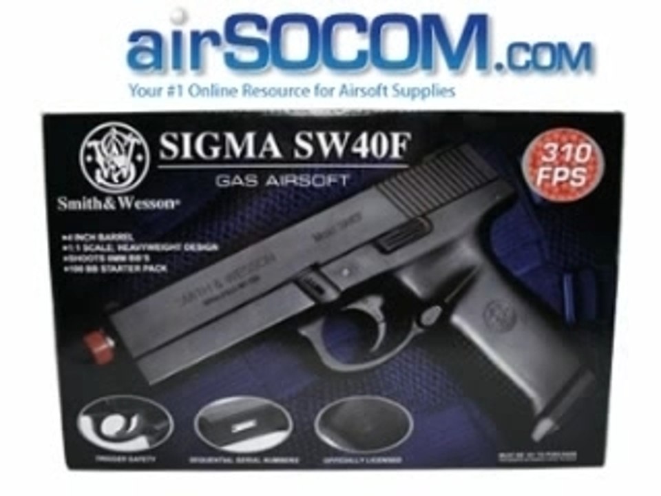 Smith & Wesson SIGMA SW40F Airsoft Gun