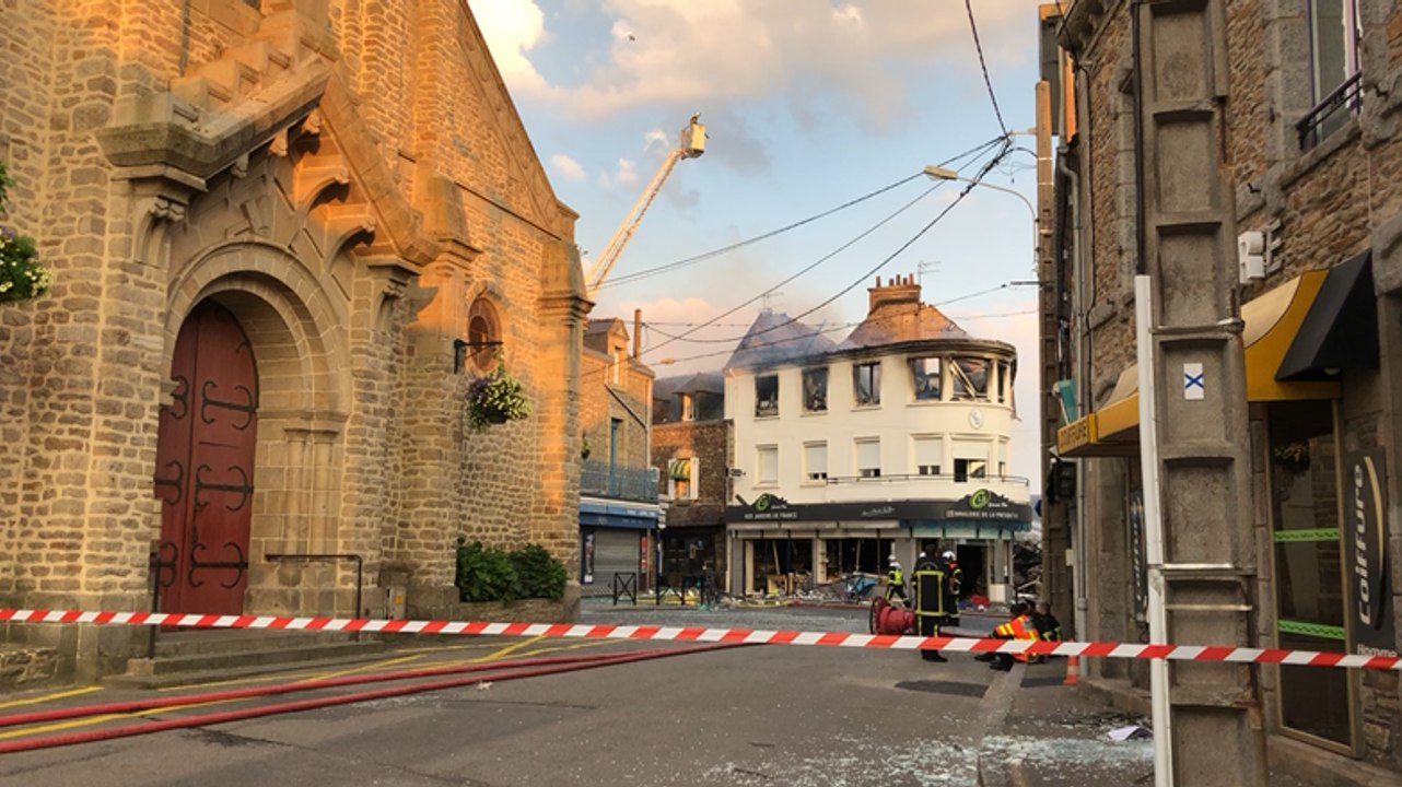 Incendie toujours en cours à Quiberon