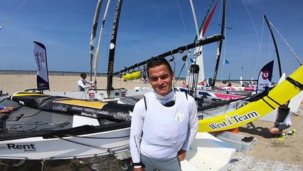 Interview de Yael - Tour de France de Voile a Dunkerque