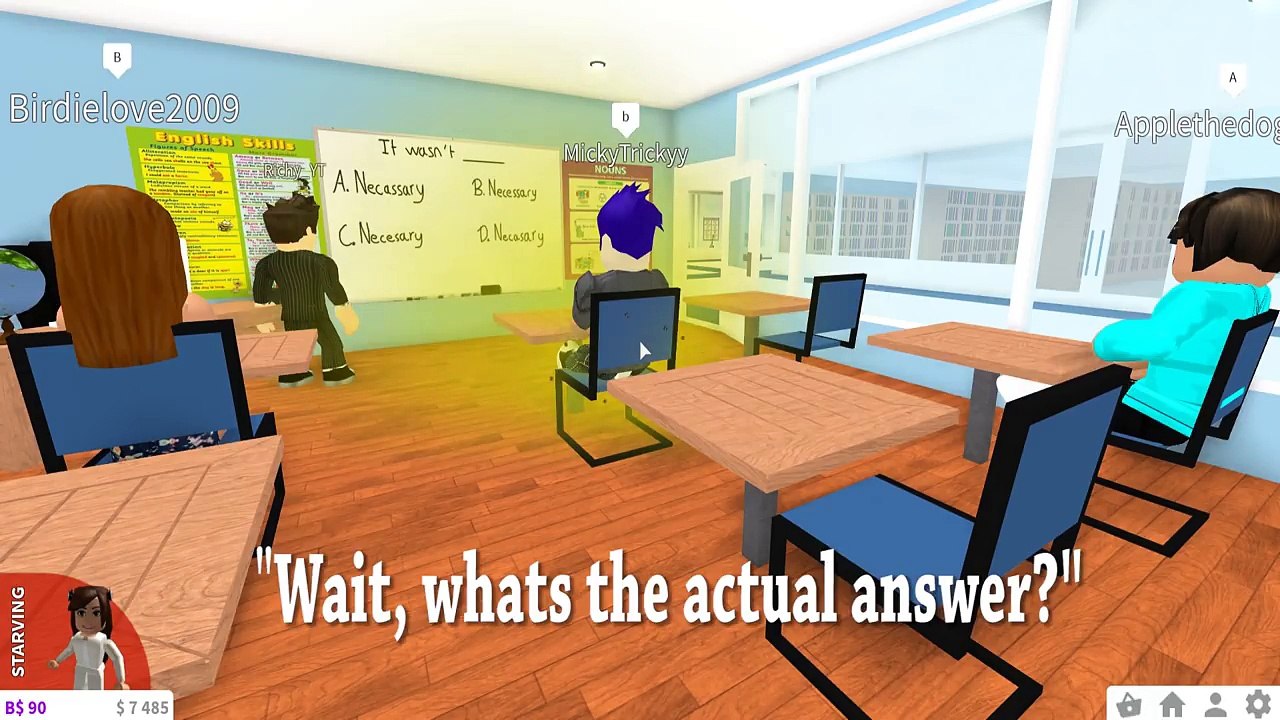 NEW CLASSES AT AMBERRY HIGH | Bloxburg High School | Roblox Roleplay