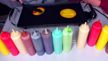 PANCAKE ART CHALLENGE AVEC MA SOEUR ⎮Reva ytb