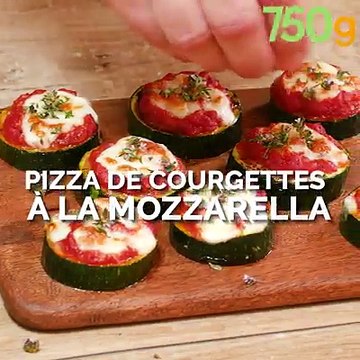 Pour l'apéro, essayez cette recette originale de pizza courgette-mozza La recette :