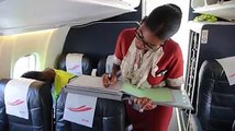 [Focus Métier] Revivez le témoignage de Dhoirfat, notre cheffe de cabine qui accompagne Ewa depuis ses débuts ! ‍✈️✈️#ewaair #focusmétier #PNC Merci à Mayot