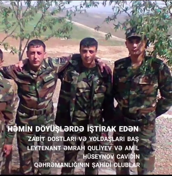 Düşmən ona " Bakılı Cavid ", Döyüş dostları isə " Cin Dədə " deyirdilər.Adı hələ çox dillərə dastan olacaq qorxmaz,igid,cəsur ölməz Komandir, Şəhid Baş Leytenan