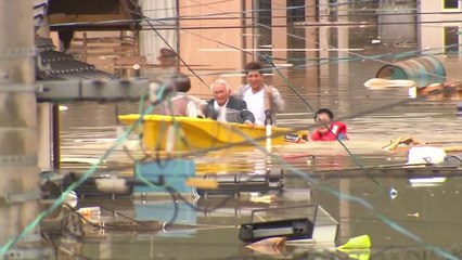 물바다 된 일본..."폭우로 112명 사망 79명 실종" / YTN