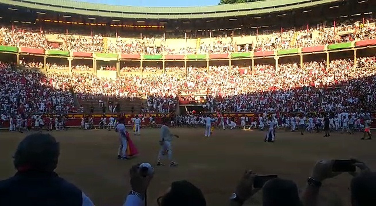 Final del tercer encierro de 2018