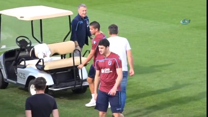 Trabzonspor'da Sheidaev Takımla  Antrenmana Çıktı