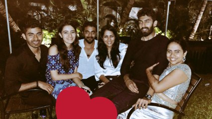 ಎಂಗೇಜ್ಮೆಂಟ್ ಪಾರ್ಟಿಯಲ್ಲಿ ಯುವ-ಶ್ರೀದೇವಿ ಮಸ್ತಿ...!! | Filmibeat Kannada