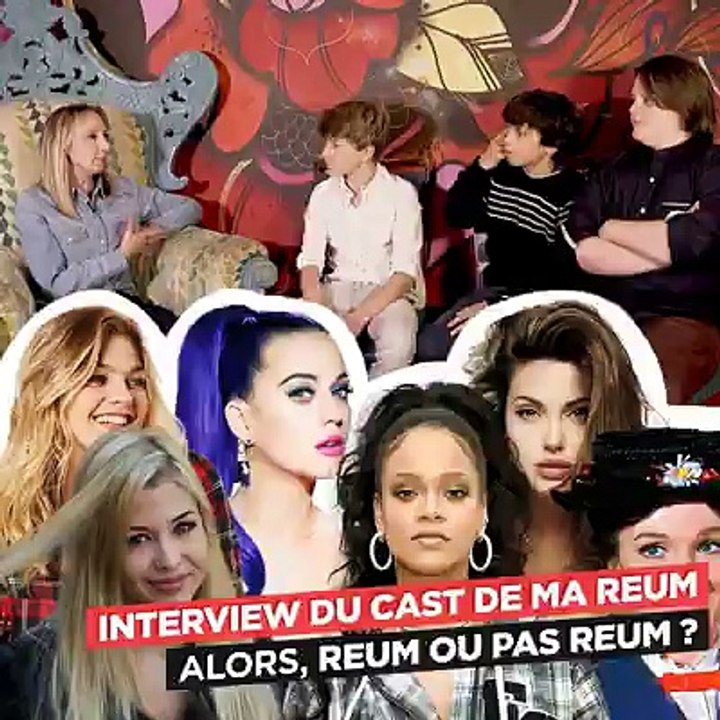 Audrey Lamy et les enfants à qui elle fait la Guerre dans Ma Reum nous disent quelles célébrités feraient de super Maman 