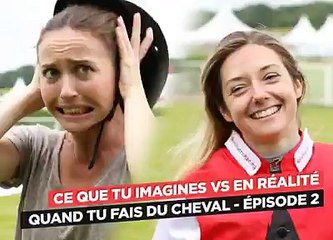 Quand c'est la première fois que tu vas à l'hippodrome 