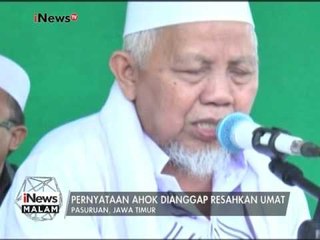 Ribuan santri di Pasuruan apel akbar mengecam Ahok - iNews Malam 05/02