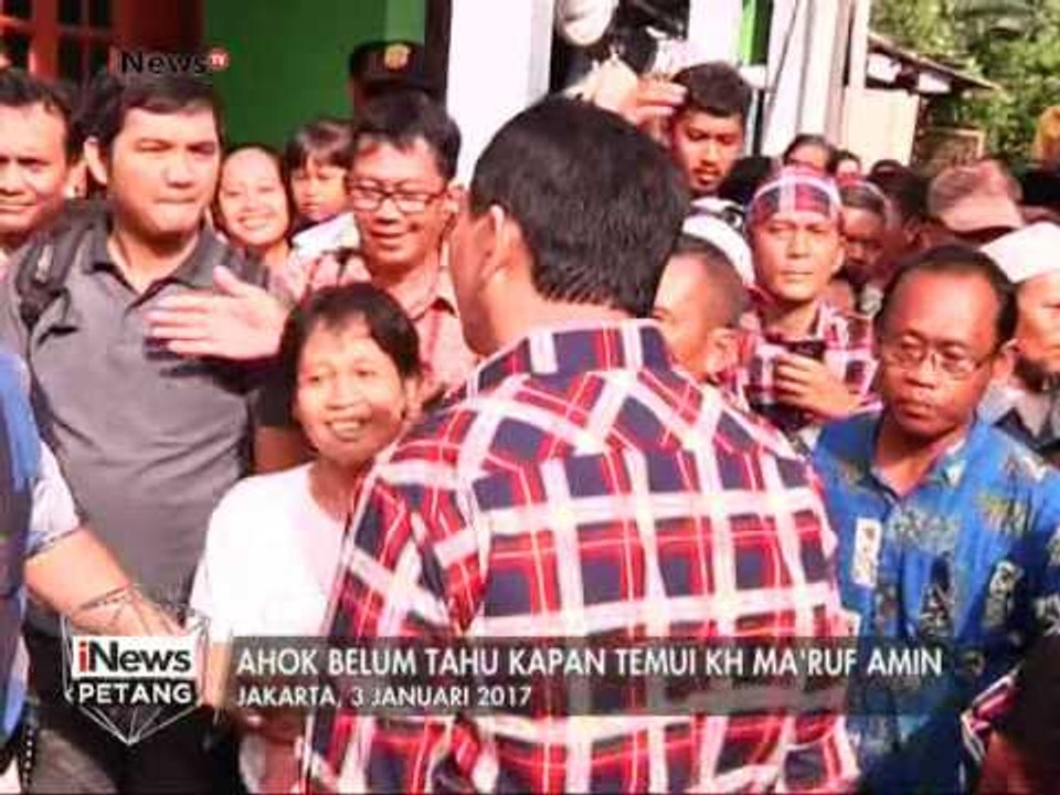 Ahok sibuk Kampanye, dan belum tahu kapan temui KH. Ma'ruf Amin - iNews Petang 04/02