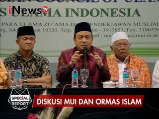 Diskusi MUI dan ormas islam 01 - Special Report 03/02