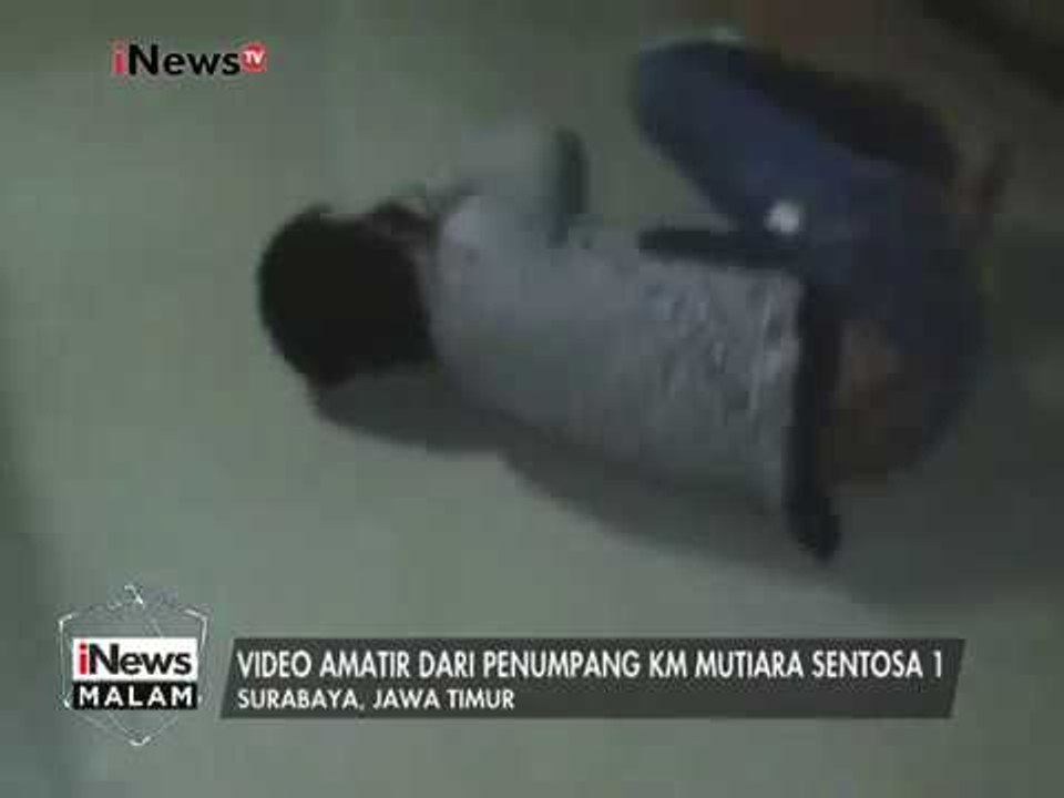Berikut Video amatir dari Kapal KM Mutiara yang terombang ambing selama 30 jam - iNews Malam 04/02