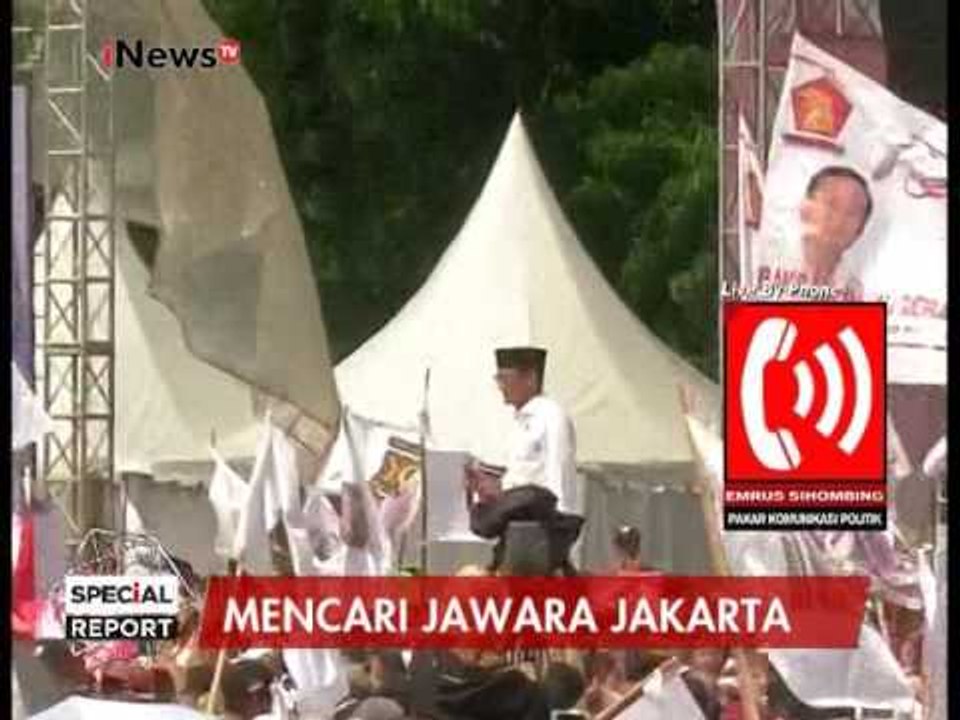 Emrus Sihombing : Perkembangan Jelang pencoblosan Pilkada sangat Positif - Special Report 05/02