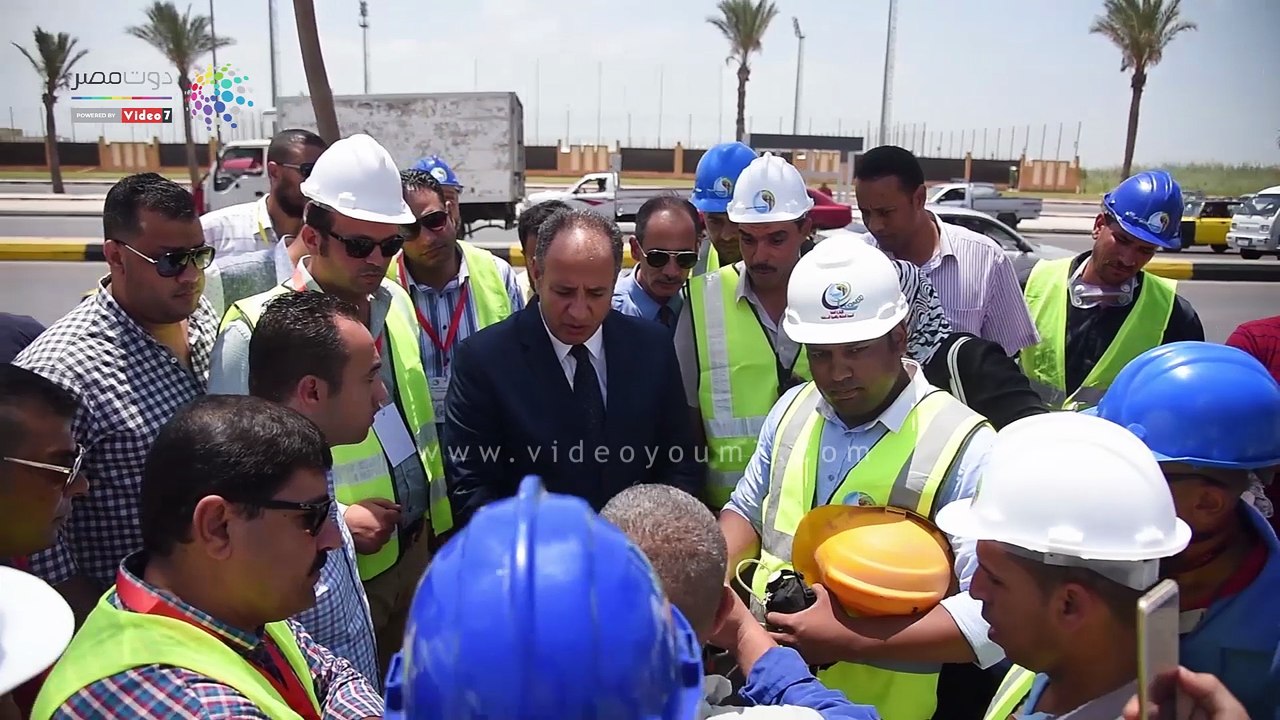 تطبيق معايير الجودة و بدء إختبارات الشتاء بالصرف الصحى بالإسكندرية
