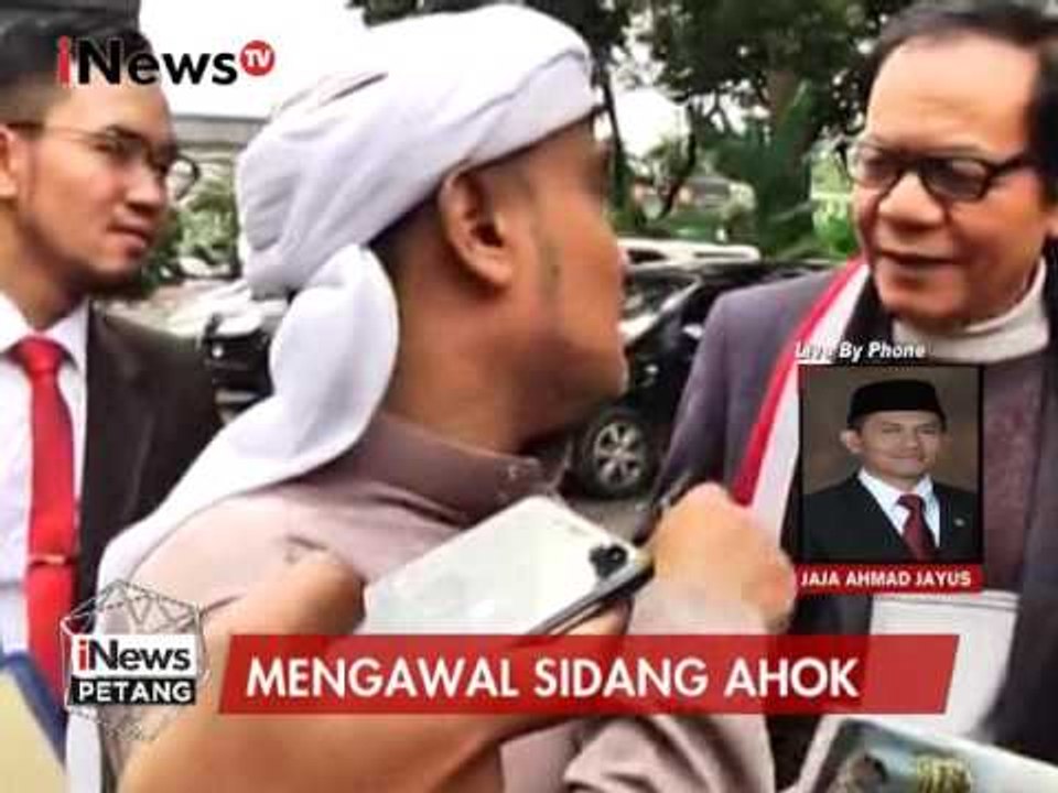 Frans Winarta : Persidangan Ahok Harus Dikendalikan oleh Majelis Hukum - iNews Petang 06/02