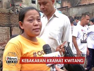 40 rumah terbakar, 1 orang meninggal dan 1 orang terluka dalam kebakaran kwitang - iNews Siang 08/02