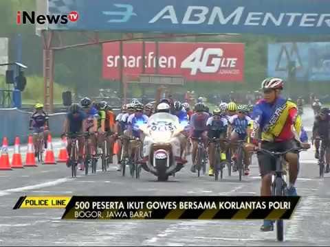 Gowes Bersama Korlantas, Untuk Ajak Warga Senang Bersepedah - Police Line 06/02