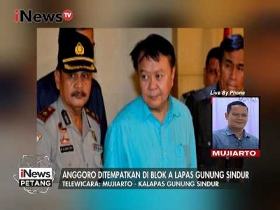 Mujiarto : Anggoro Dipindah ke LP Gunung Sindur Tanggal 6 Februari - iNews Petang 08/02