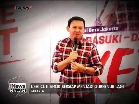 Usai cuti Ahok bersiap menjadi Gubernur lagi, apakah langkahnya berjalan mulus? - iNews Malam 07/02