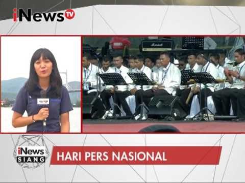 Live Report : Gesmy Sitanggang : Presiden hadiri puncak perayaan HPN 2017 - iNews Siang 09/02
