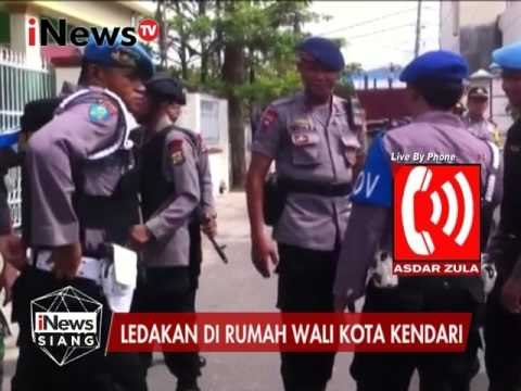 Telewicara : Asdar Zula, Ledakan dirumah wali kota Kendari - iNews Siang 09/02