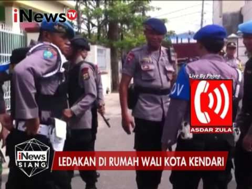 Telewicara : Asdar Zula, Ledakan dirumah wali kota Kendari - iNews Siang 09/02