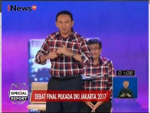 Ahok : Semua yang Sakit Setiap Masuk Kelas 3 Akan Kami Tanggung - Debat Pilkada DKI III