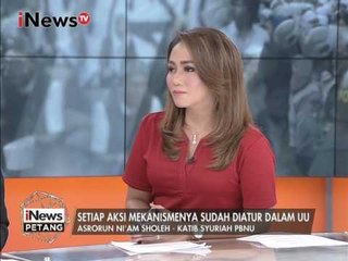 Asrorun Ni'am Sholeh : Harus Dibedakan Untuk Berdoa atau Salurkan Aspirasi - iNews Petang 09/02