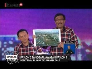 Djarot : Bukan Kami Curiga Pada Warga Tapi Jangan Jebak Warga Untuk Korupsi - Debat Pilkada DKI III