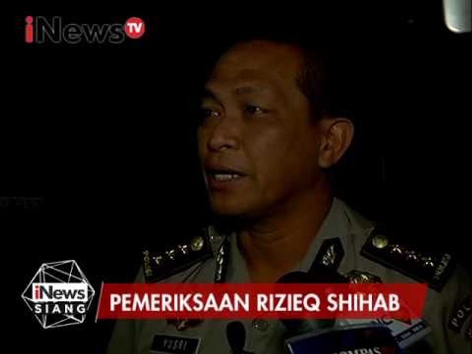 Live Report : Thifal Solesa, Pemeriksaan Rizieq Shihab - iNews Siang 10/02
