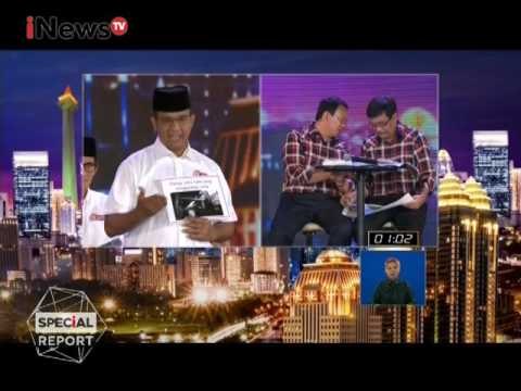 Anies : Kita Akan Libatkan Penyandang Disabilitas Dalam Pengembangan Jakarta - Debat Pilkada DKI III