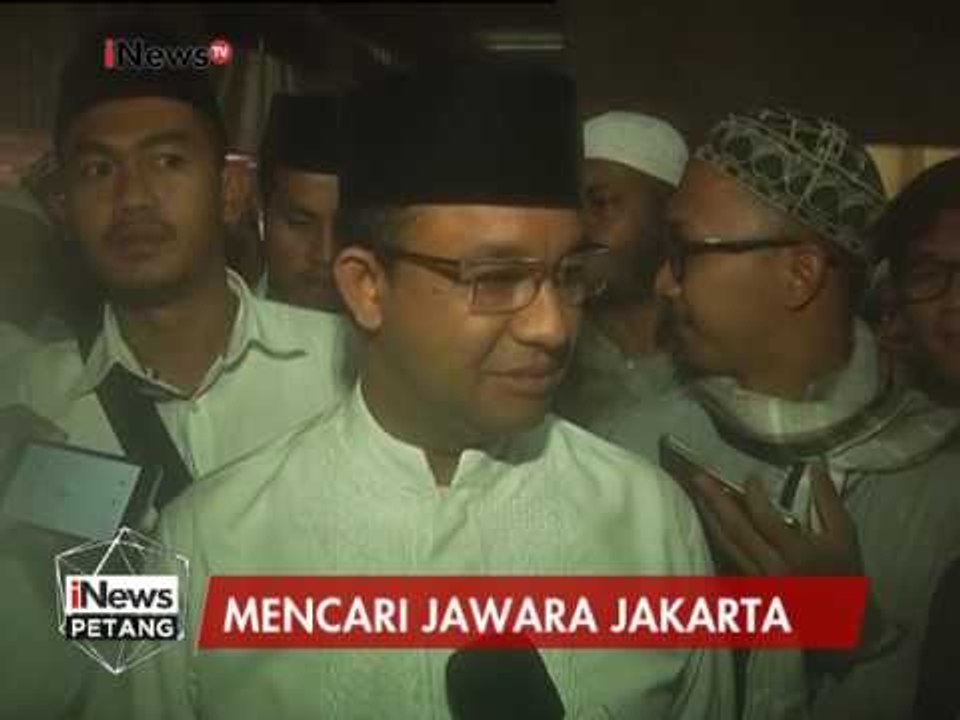 Anies & Sandi Uno mengikuti Sholat Berjamaah pada aksi damai 112 - iNews Petang 11/02
